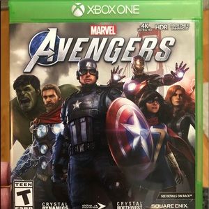 Marvels Avengers Xbox one game